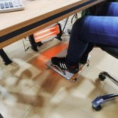 İkea Model Ayarlanabilir Ayak Desteği Laptop Yükseltici Masa Altı Ayaklık Ayak Yükseltici - 1