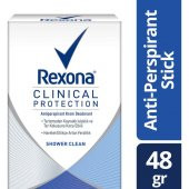 Rexona Clinical Protection Shower Clean Stick Deodorant 45 ml - 2