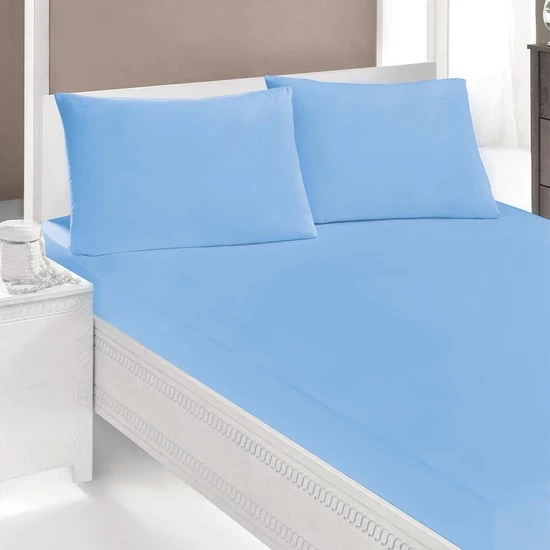 Çift Kişilik Lastikli Fitted Çarşaf - 6