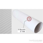 Beyaz Karbon Kaplama Folyosu 127 cm x 100 cm - 4