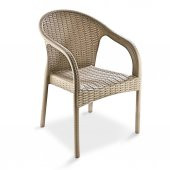 Irak Plastik Holiday Ege Sandalye Cappucino HK-725 - 1