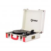 Ktools Prime K212 Bluetooth Nostaljik Retro Çanta Pikap Beyaz - 1