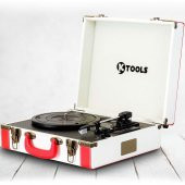 Ktools Prime K212 Bluetooth Nostaljik Retro Çanta Pikap Beyaz - 4