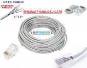İNTERNET KABLOSU CAT6 ETHERNET KABLOSU. 10 metre - 1