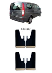 Mercedes Vaneo 4lü Krom Paçalık, Çamurluk, Tozluk MRC0SX005 - 2