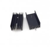 Alüminyum Entegre Soğutucu 21x15x11mm Siyah Renkli - 1