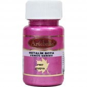 Artebella Venüs Serisi Metalik Boya 790750 Fuşya 50 ml - 1