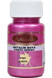 Artebella Venüs Serisi Metalik Boya 790750 Fuşya 50 ml - 2