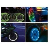 ETRD Hareket Sensörlü Sibop Kapağı - Hız Ayarlı Neon Işıklı Sibop Kapağı (2 Adet) - 10