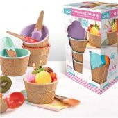 Qlux Carnaval Ice Cream Set Karnaval Dondurma Seti 9 Parça - 1