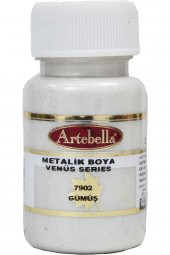 Artebella Venüs Serisi Metalik Boya 790250 Gümüş 50 ml - 2