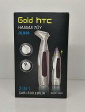 Gold Htc GHTC-1222 Hassas Tüy Alma Burun Kıl Alma Ve Ense Düzeltme Birarada - 3
