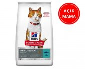 Hills Sterilised Kısırlaştırılmış Ton Balıklı Kedi Maması 1 Kg AÇIK - 1