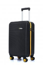 National Geographic Abs 3lü Valiz Seti Siyah - 7