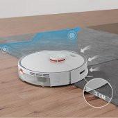 Roborock S5 Max Vacuum Cleaner Beyaz Akıllı Robot Süpürge ve Paspas - 3