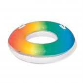 Bestway Gökkuşağı Desenli Simit 91 cm - 1