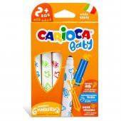 Carioca Jumbo Keçeli Boya Kalemi 6lı - 1