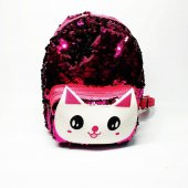 Kedi Figürlü Çocuk Sırt Çantası - 3