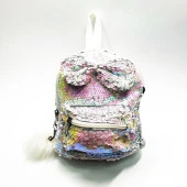 Papyon Figürlü Yanar Döner Renk Çocuk Sırt Çantası - 8