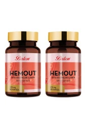 Balen Hemout Bitki Ekstreleri İçeren 370 mg 60 Kapsul x 2 Adet thumbnail 1