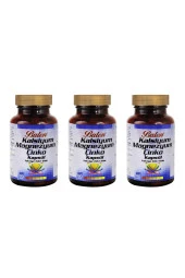 Balen Kalsiyum Magnezyum Çinko 709 Mg 90 Kapsül x 3 Adet thumbnail 1