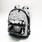 Küçük Boy Küçük Kulaklı Siyah Bayaz Renk Çocuk Sırt Çantası - 7