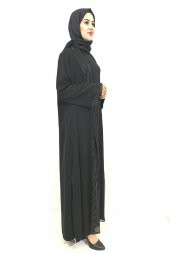 GAZZELLA İÇLİ DIŞLI ABAYA TAKIM 140 CM - 3