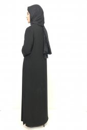 GAZZELLA İÇLİ DIŞLI ABAYA TAKIM 140 CM - 4