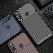 Huawei P40 Lite E Elde Kaymayan Kamera Korumalı Silikon Kılıf - 2