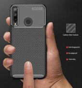 Huawei P40 Lite E Elde Kaymayan Kamera Korumalı Silikon Kılıf - 3