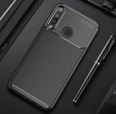 Huawei P40 Lite E Elde Kaymayan Kamera Korumalı Silikon Kılıf - 4