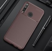 Huawei P40 Lite E Elde Kaymayan Kamera Korumalı Silikon Kılıf - 6