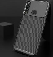 Huawei P40 Lite E Elde Kaymayan Kamera Korumalı Silikon Kılıf - 8