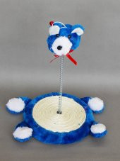 Eastland Yaylı Peluş Ayıcık Kedi Oyuncağı 26 cm - 1