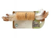 Eastland Tüylü İp Rulo Kedi Oyuncağı 7,5 Cm X 3,5 Cm - 1
