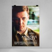 Akıl Oyunları Film Afişi - A Beautiful Mind Filmi Posteri - 1