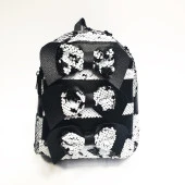 Orta Boy Üç Papyonlu Siyah Beyaz Renk Çocuk Sırt Çantası - 4