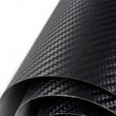 SİYAH Karbon Kaplama 152 cm x 127 Cm - 1