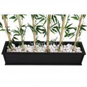 Yapay Bambu Seperatör 6 Adet Bambu Çubuklu (20x100x120 cm) - 3
