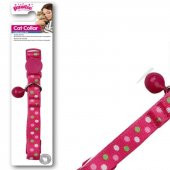 Pawise Pembe Benekli Kedi Boyun Tasması - 1