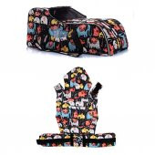 Bebebebek Sevimli Fil Portbebe Kanguru Seti - 1