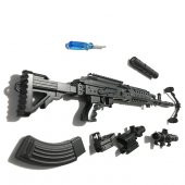 M762 Black 25cm Metal Sök-Tak Model Silah - 1