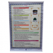 Otuziki Farz Posteri - Saten Kumaş - 1
