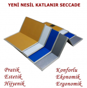 Pratik Katlanabilir Tek Kişilik Seccade - İç ve Dış Mekan Seccade - 1