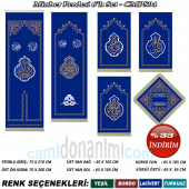 Storlu Minber Örtüsü 6lı Set - CMPS04 - 2