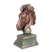 Yeleli Dekoratif At Kafası Figürü Karışık Renkli - 1