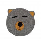 Nuh Home El Yapımı Çocuk Odası Halısı Ayıcık Desenli 3D Halı - 4