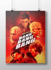 Bigbang Müzik Grubu Posteri - K Pop Afişleri - 1