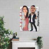 Kişiye Özel Resimli Tablo Sevgiliye Özel - 1