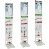 Ayaklı El Dezenfektan Standı+1 Litrelik Dezenfektan Kutusu Hijyen Noktası - 1